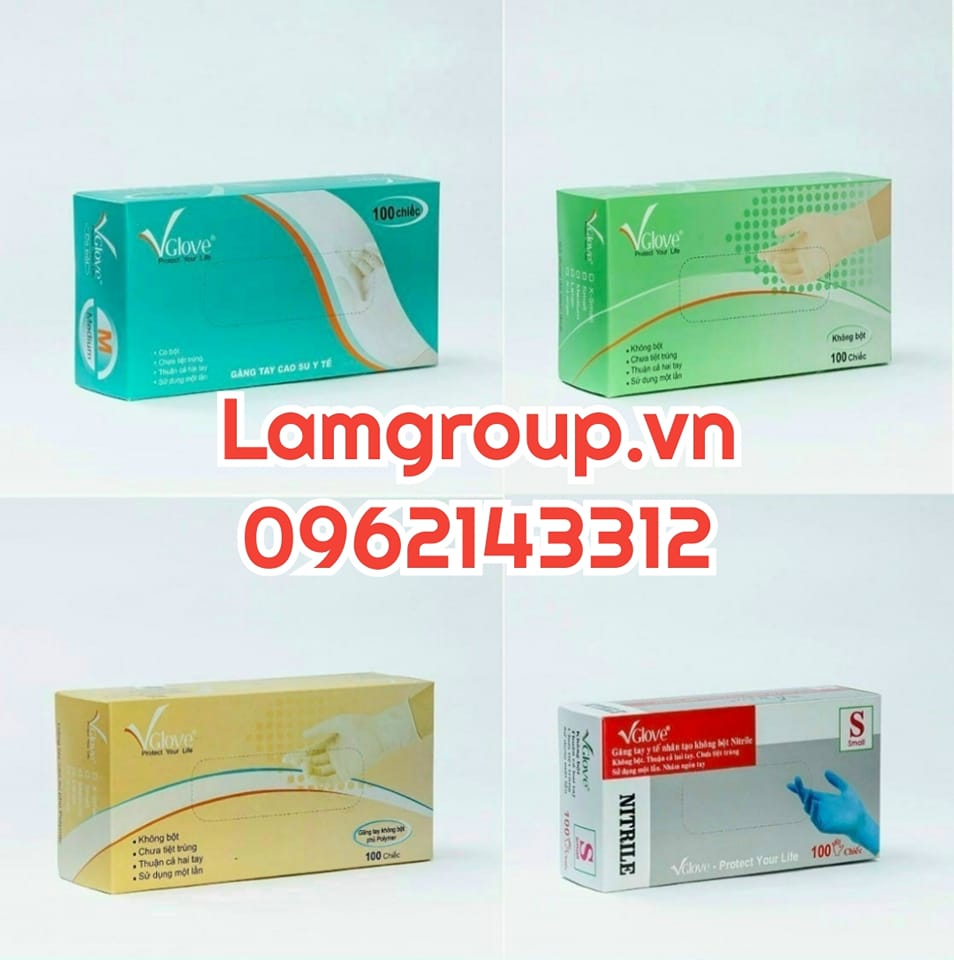 Găng tay y tế không bột Găng tay y tế không bột