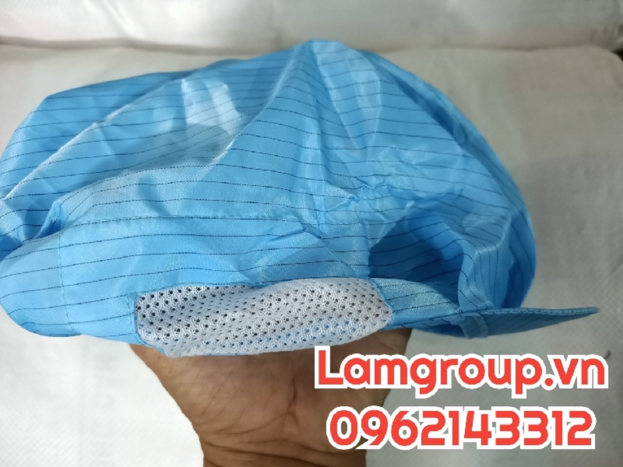 Nón tĩnh điện màu xanh Nón tĩnh điện màu xanh