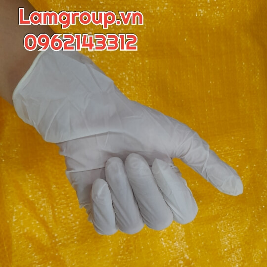 Găng tay y tế HM Gloves latex có bột Malaysia Găng tay y tế HM Gloves latex có bột Malaysia