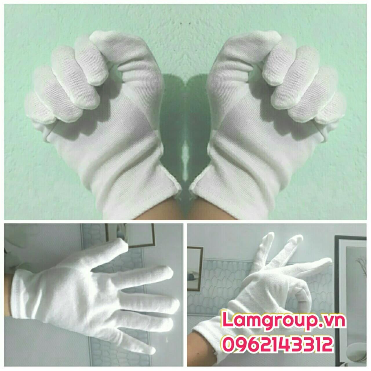 Găng Tay – Bao Tay Vải Trắng Dệt Chất Liệu Cotton Găng Tay – Bao Tay Vải Trắng Dệt Chất Liệu Cotton