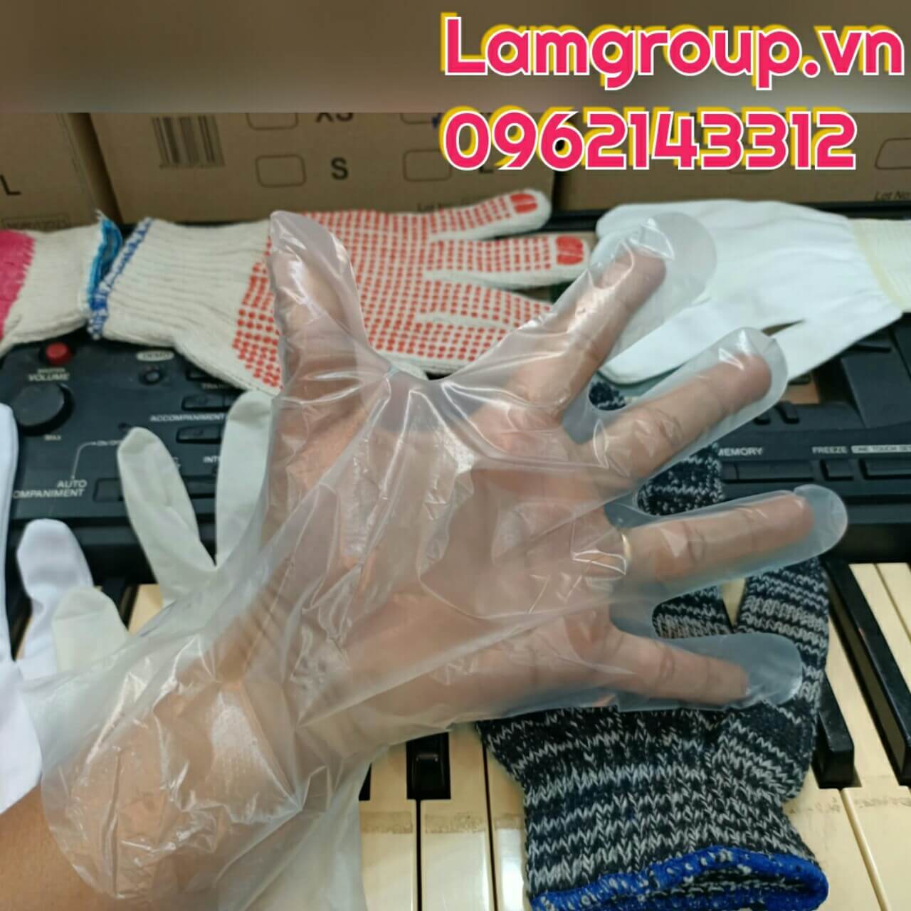 Găng tay nilon giá rẻ Găng tay nilon giá rẻ