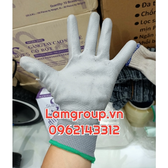 Kho sỉ găng tay phủ PU cho các đại lý TP.HCM Kho sỉ găng tay phủ PU cho các đại lý TP.HCM
