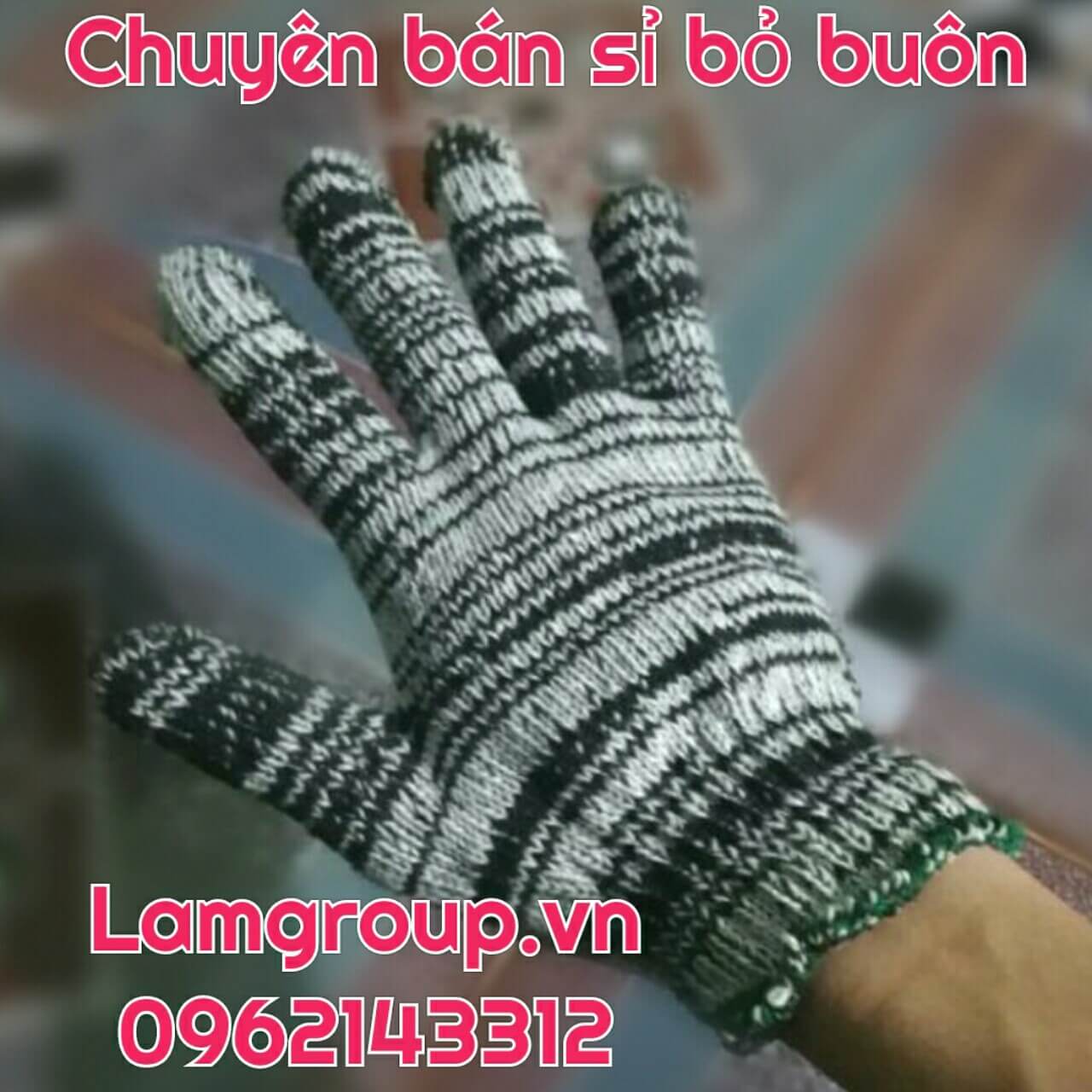 Găng tay len muối tiêu 40g bán sỉ tại TP.HCM Găng tay len muối tiêu 40g bán sỉ tại TP.HCM