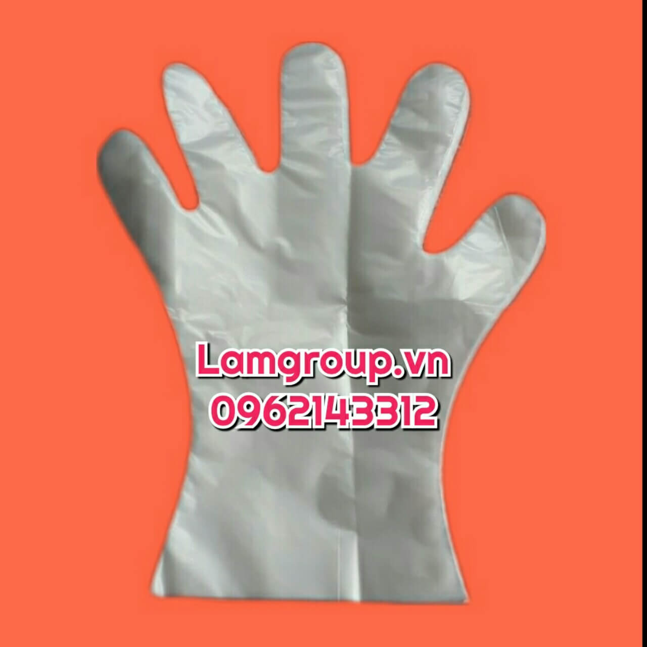 Găng tay xốp nhựa nilon trắng hàng zin tốt dẻo dai Găng tay xốp nhựa nilon trắng hàng zin tốt dẻo dai