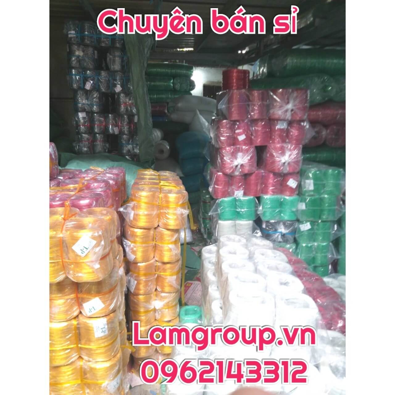 Dây nilon đủ màu: trắng - đen - xanh dương - xanh lá - vàng - đỏ Dây nilon đủ màu: trắng - đen - xanh dương - xanh lá - vàng - đỏ