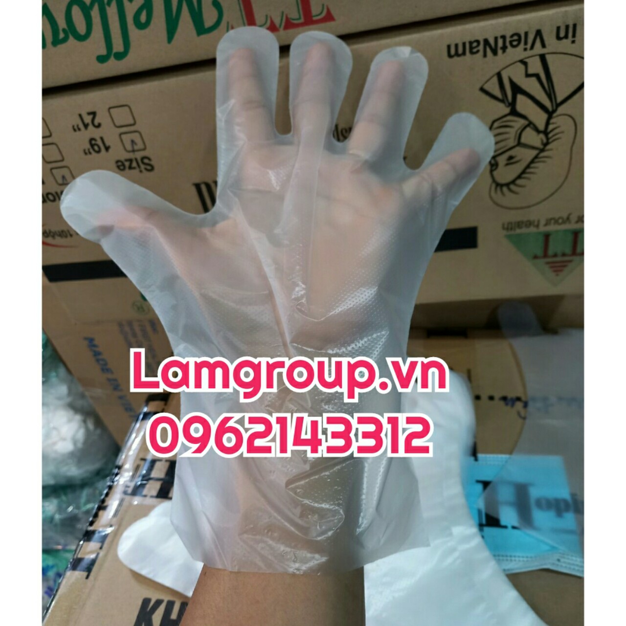 Găng tay xốp nguyên sinh dành cho nam và nữ Găng tay xốp nguyên sinh dành cho nam và nữ