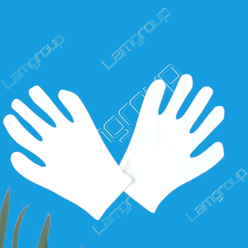 Găng tay vải giá rẻ trong sản xuất Găng tay vải giá rẻ trong sản xuất