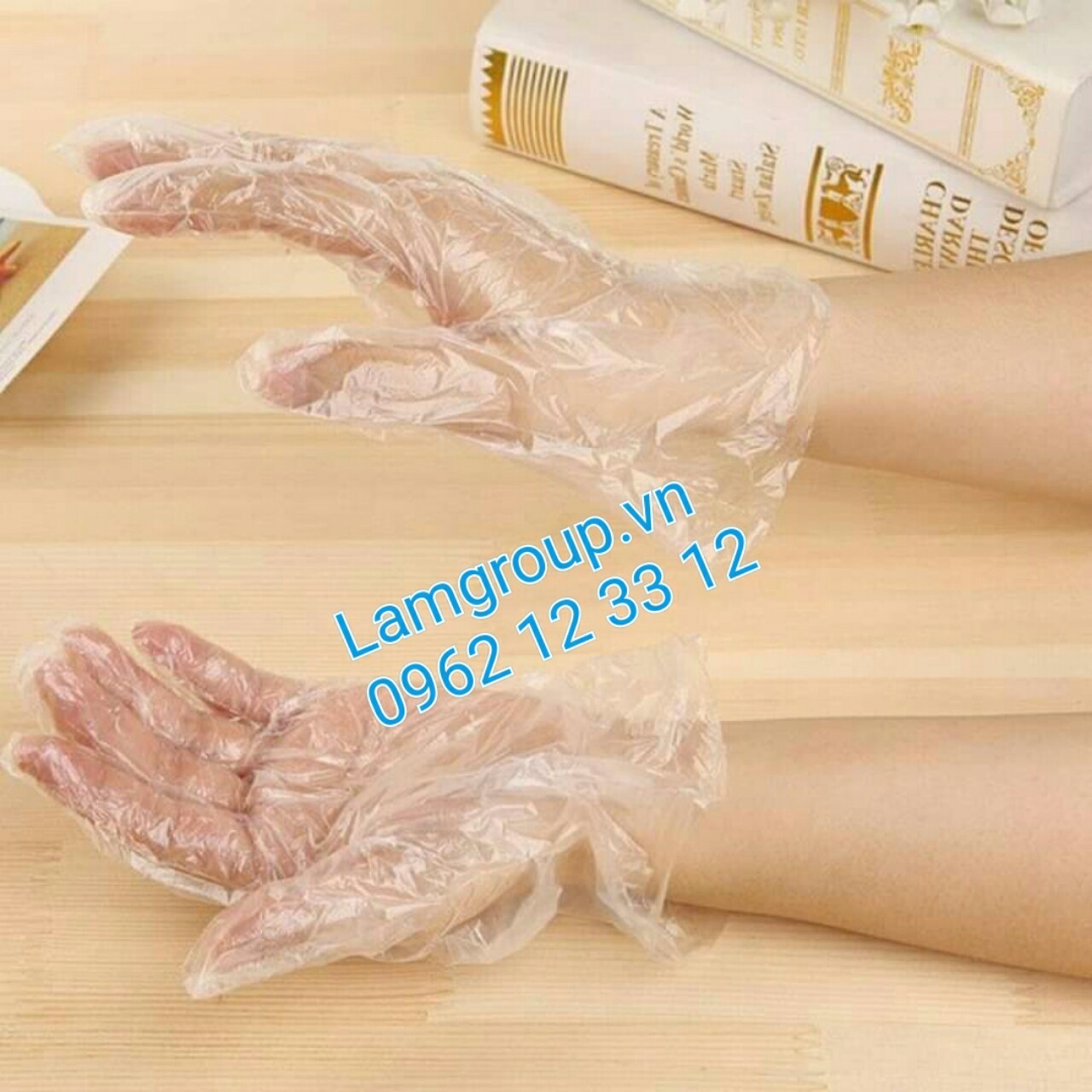 găng tay ni lon dùng 1 lần găng tay ni lon dùng 1 lần