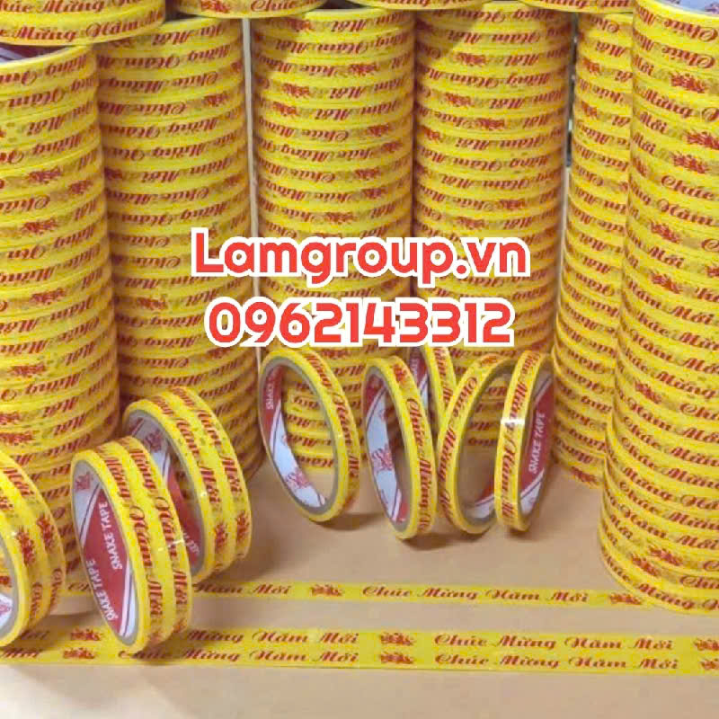 Lamgroup - xưởng sản xuất băng keo chúc mừng năm mới Lamgroup - xưởng sản xuất băng keo chúc mừng năm mới