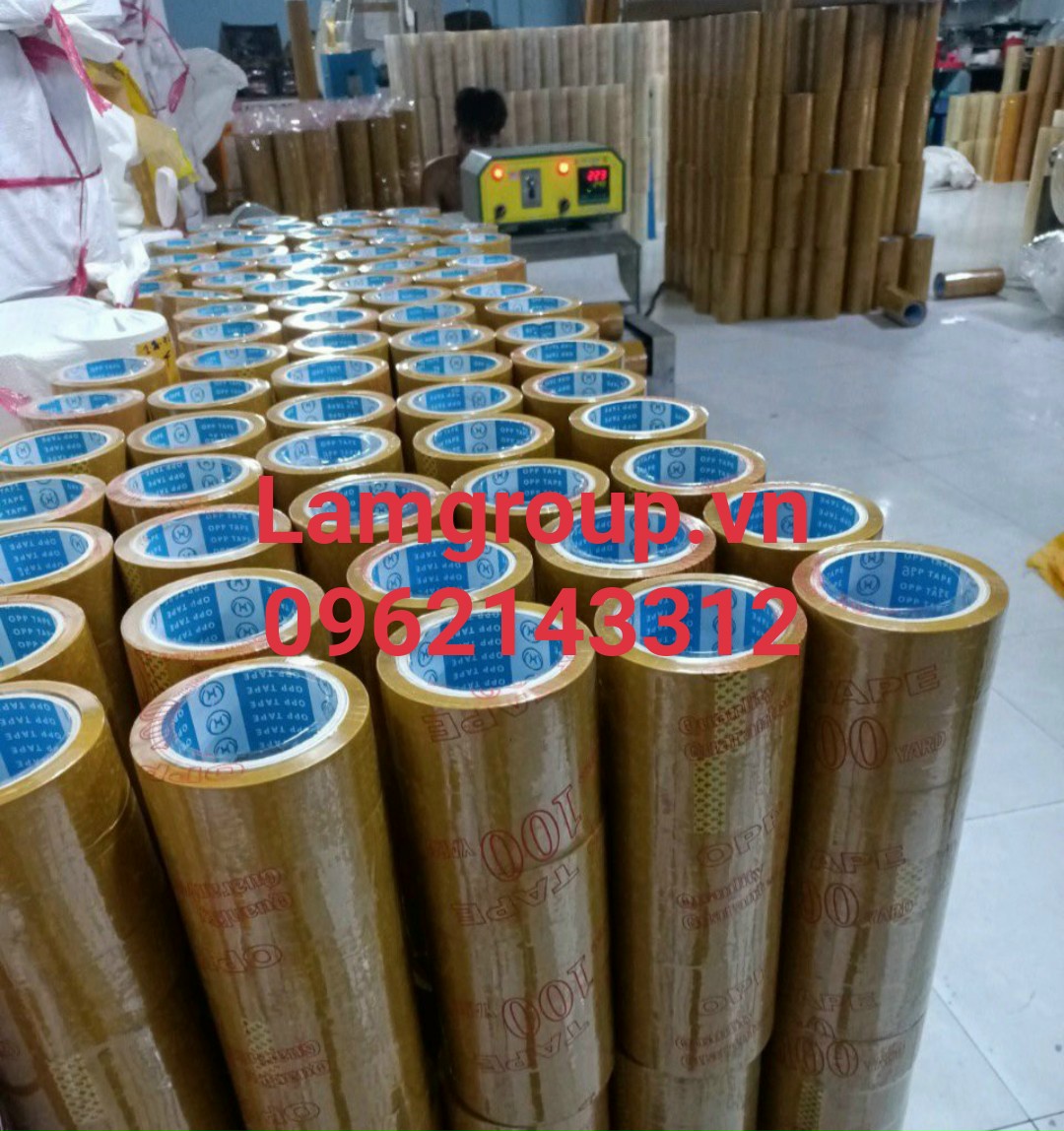 Xưởng sản xuất gia công cắt theo yêu cầu Băng keo trong dán thùng và Màng PE quấn hàng giá rẻ nhất Sài Gòn Bình Dương Đồng Nai