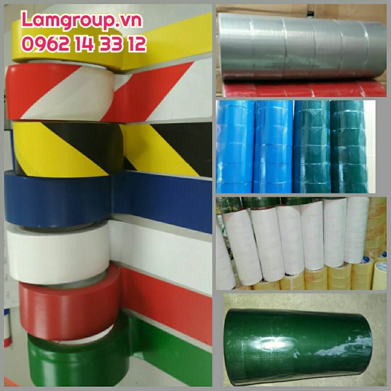 Cơ sở sản xuất băng keo màu giá rẻ Cơ sở sản xuất băng keo màu giá rẻ