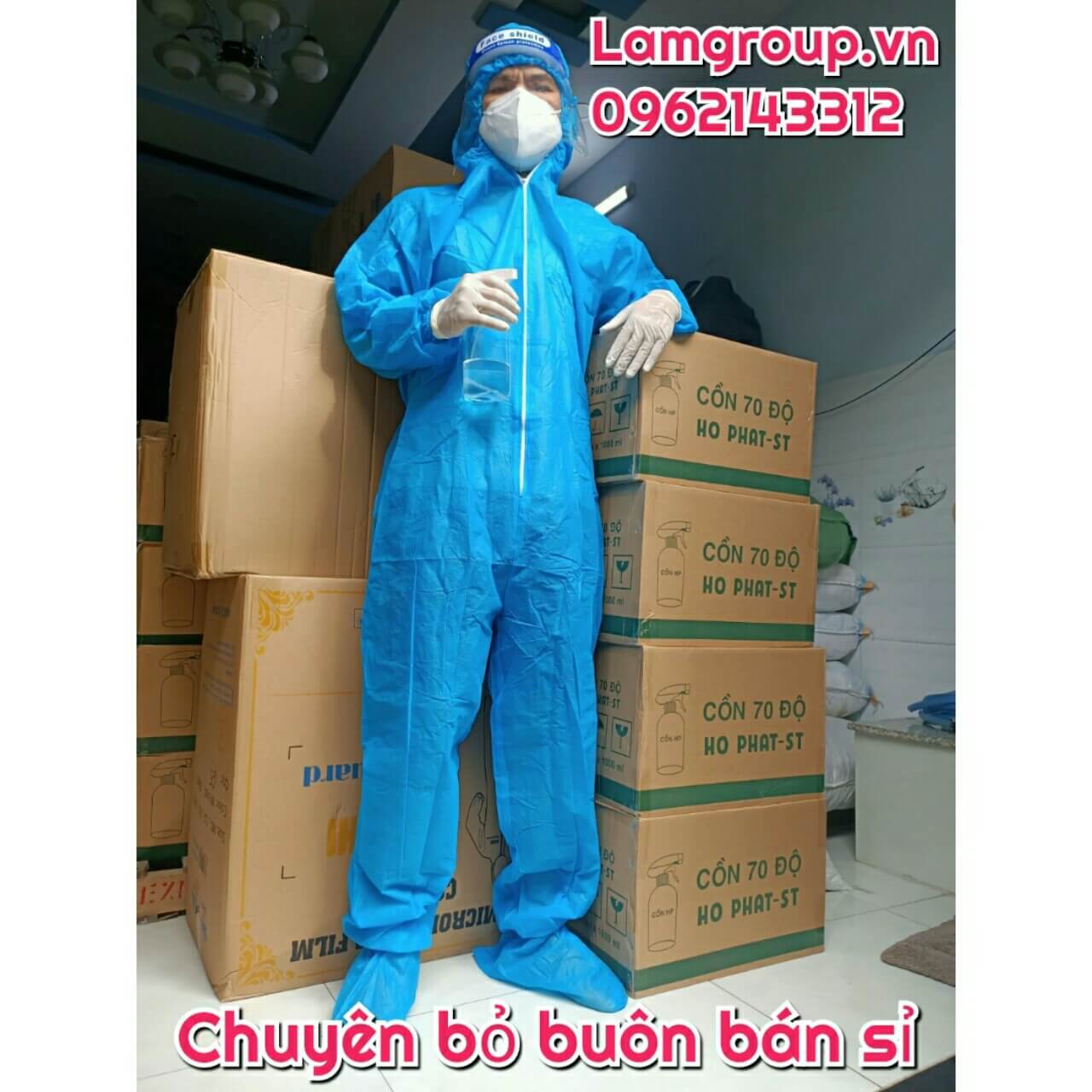 Quần áo phòng dịch vải không dệt màu xanh và trắng 4 món bảo hộ y tế dã chiến cho gia đình và doanh nghiệp Bình thường mới Quần áo phòng dịch vải không dệt màu xanh và trắng 4 món bảo hộ y tế dã chiến cho gia đình và doanh nghiệp Bình thường mới