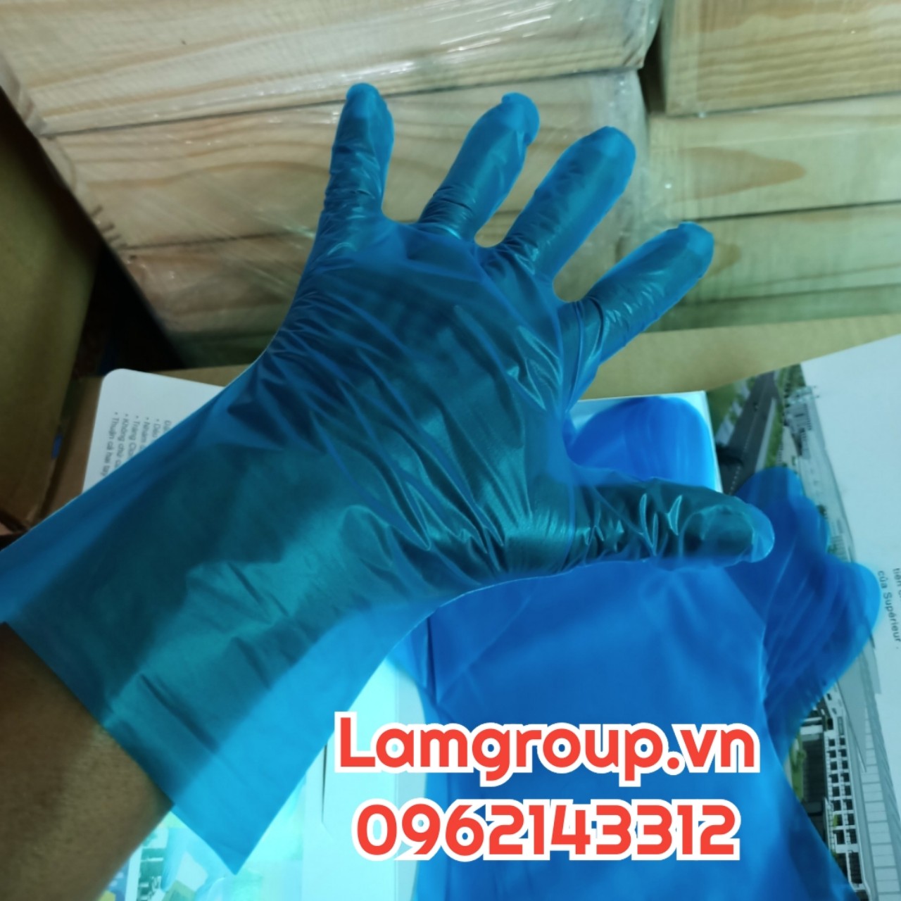 Nhà phân phối găng tay nilon màu xanh dương tại TP.HCM Nhà phân phối găng tay nilon màu xanh dương tại TP.HCM