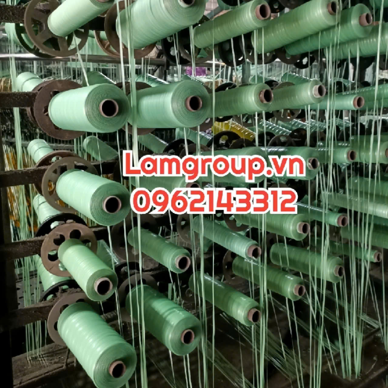 Xưởng sản xuất bao tải dứa xanh đựng lúa gạo Xưởng sản xuất bao tải dứa xanh đựng lúa gạo