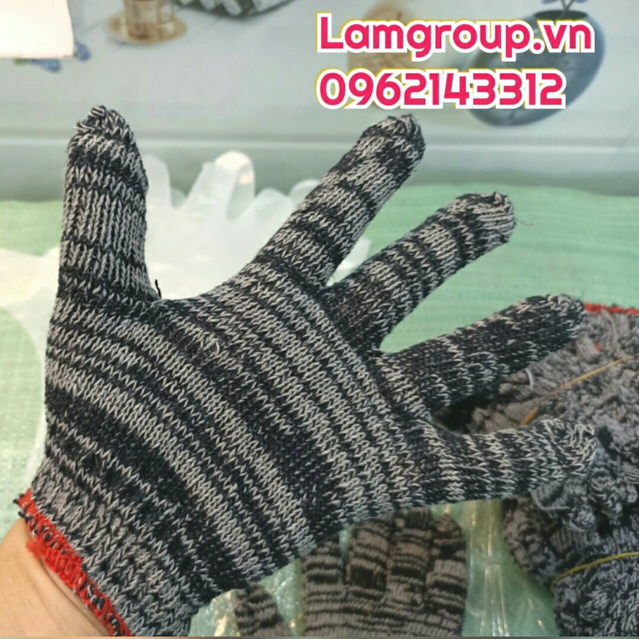 Găng tay len muối tiêu bền đẹp - giá rẻ - giao hàng tận nơi Găng tay len muối tiêu bền đẹp - giá rẻ - giao hàng tận nơi