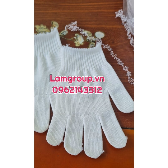Găng tay len kem trắng giá rẻ tháng 3 Găng tay len kem trắng giá rẻ tháng 3