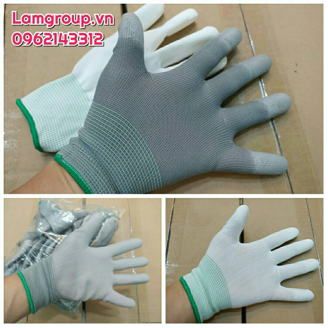 GĂNG TAY PU PHỦ NGÓN, PHỦ BÀN GĂNG TAY PU PHỦ NGÓN, PHỦ BÀN