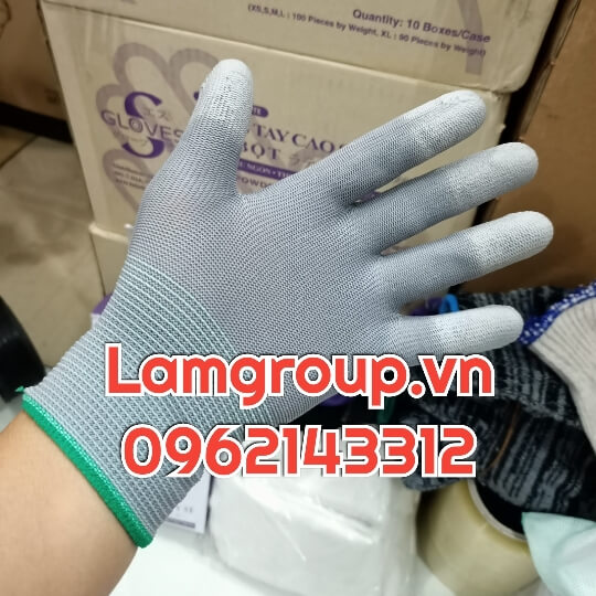 Găng tay phủ PU giá rẻ cuối năm tại Tp.HCM Găng tay phủ PU giá rẻ cuối năm tại Tp.HCM