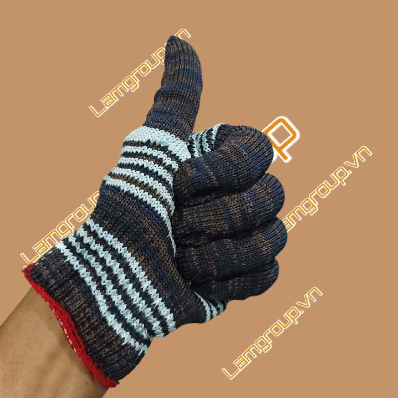 Găng tay dệt sợi len hái cafe điều tiêu Găng tay dệt sợi len hái cafe điều tiêu