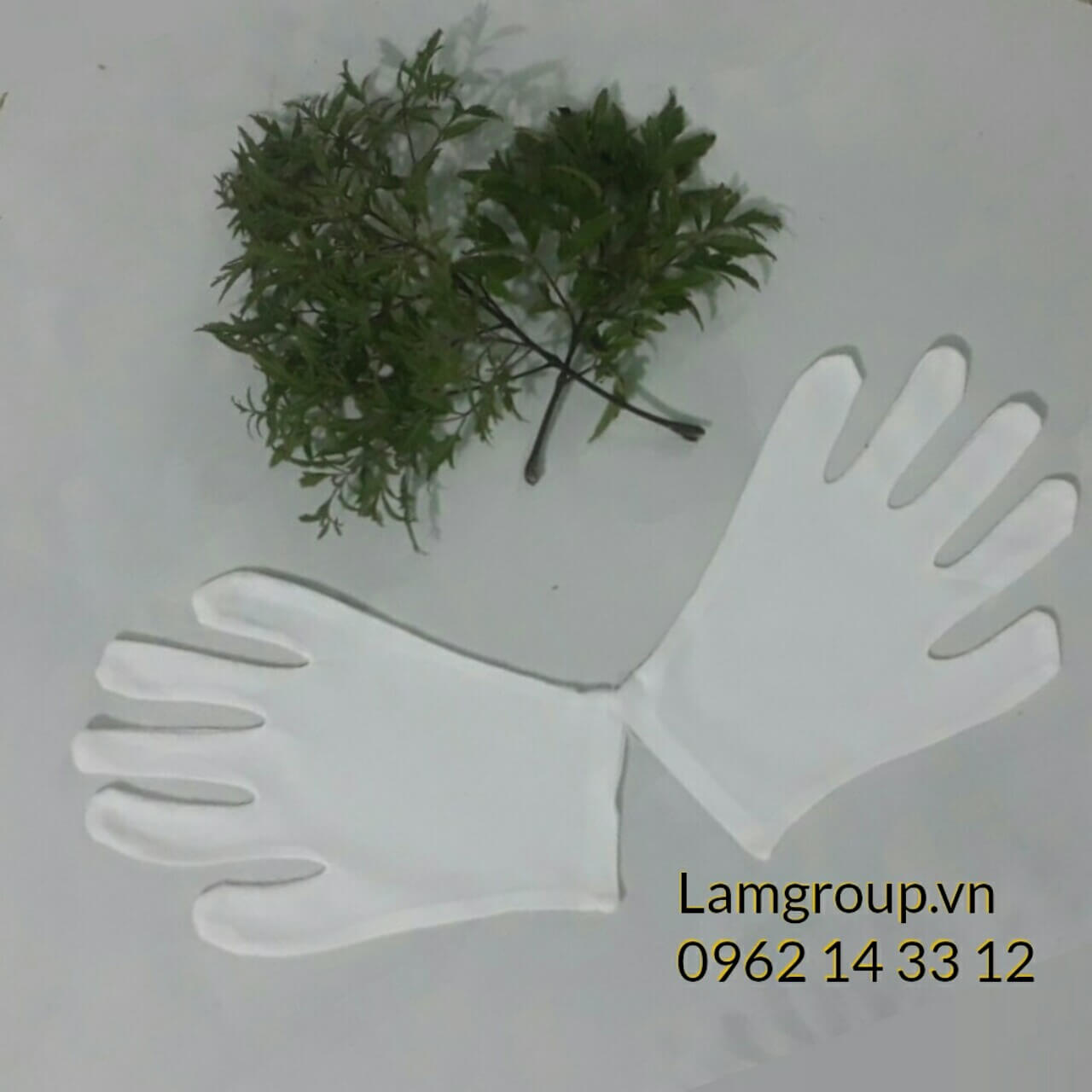 găng tay vải kiểm hàng găng tay vải trắng