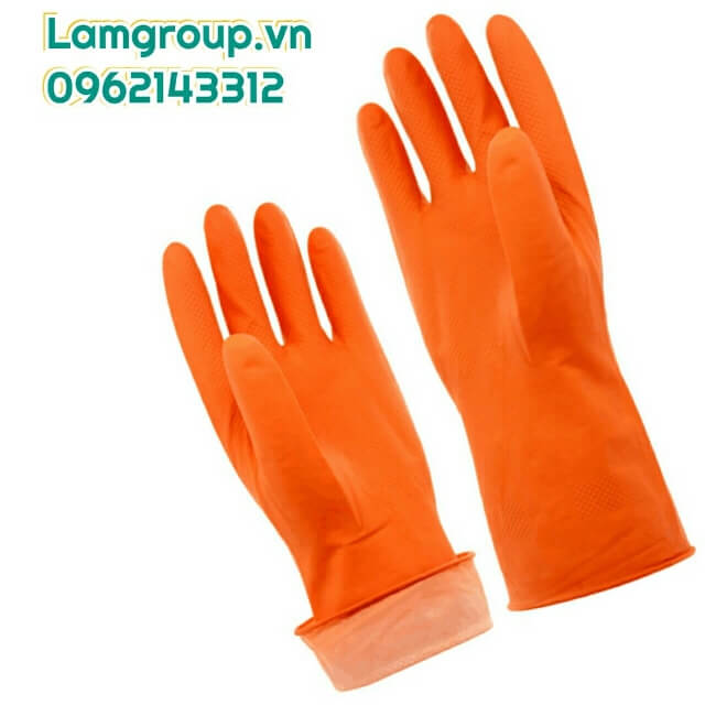 Găng tay cao su gia dụng chống hóa chất Găng tay cao su gia dụng chống hóa chất