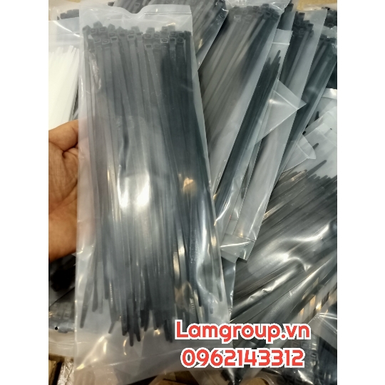 Dây rút nhựa màu đen Dây rút nhựa màu đen