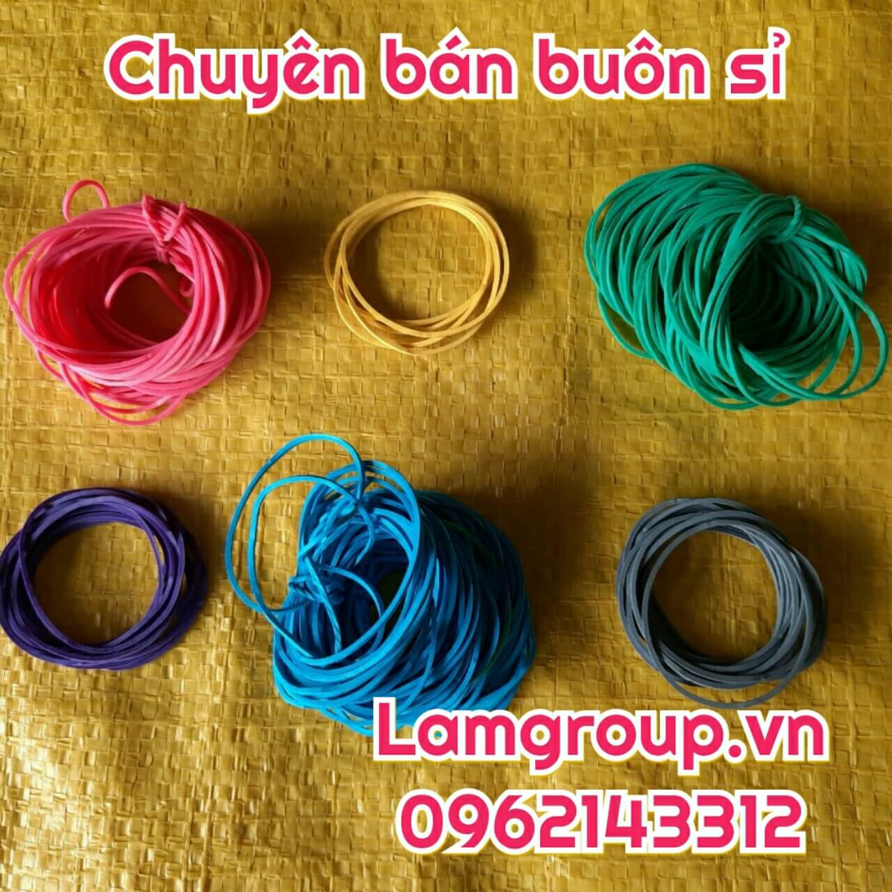 Kho sỉ dây thun khoanh tròn tại TP.HCM Kho sỉ dây thun khoanh tròn tại TP.HCM