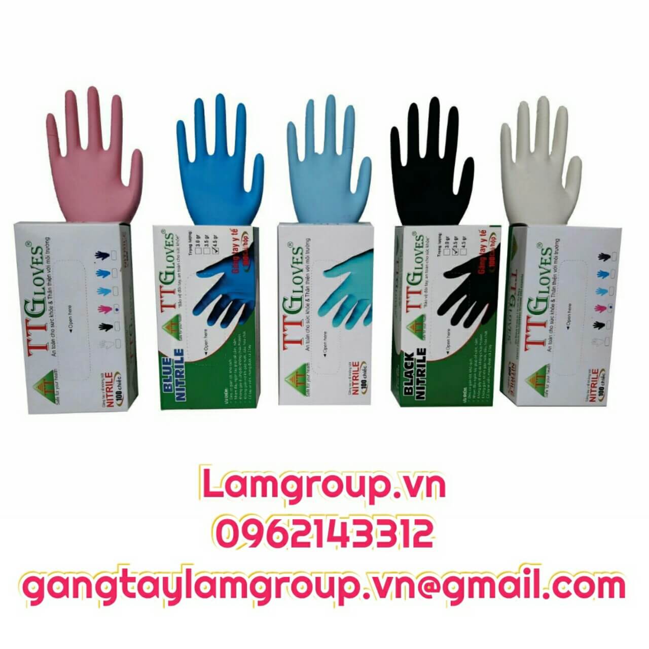 Đại lý chính thức cấp 1 găng tay cao su y tế TTgloves Nitrile xanh dày bền chịu nước và hóa chất ngành thủy hải sản Đại lý chính thức cấp 1 găng tay cao su y tế TTgloves Nitrile xanh dày bền chịu nước và hóa chất ngành thủy hải sản