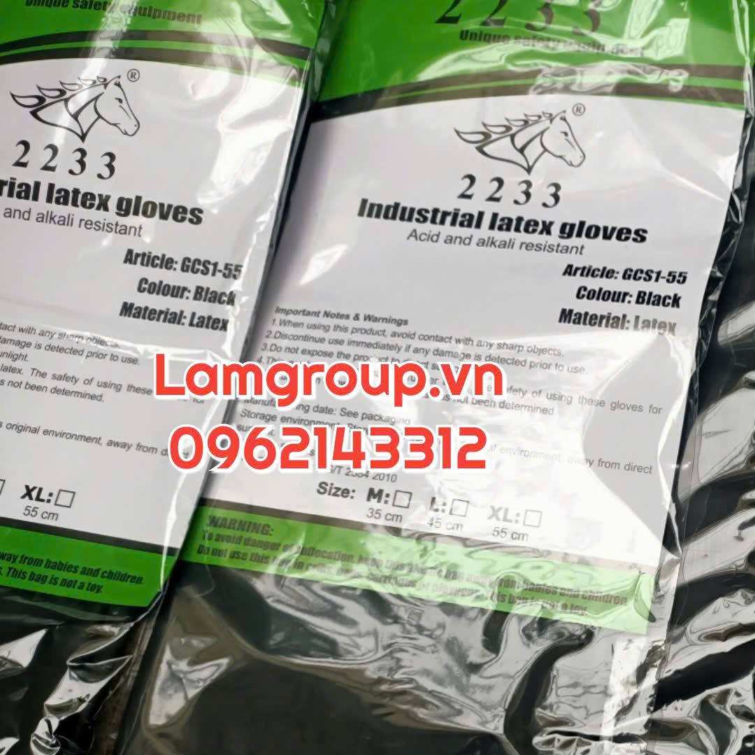 Bao tay cao su chống hoá chất Bao tay cao su chống hoá chất