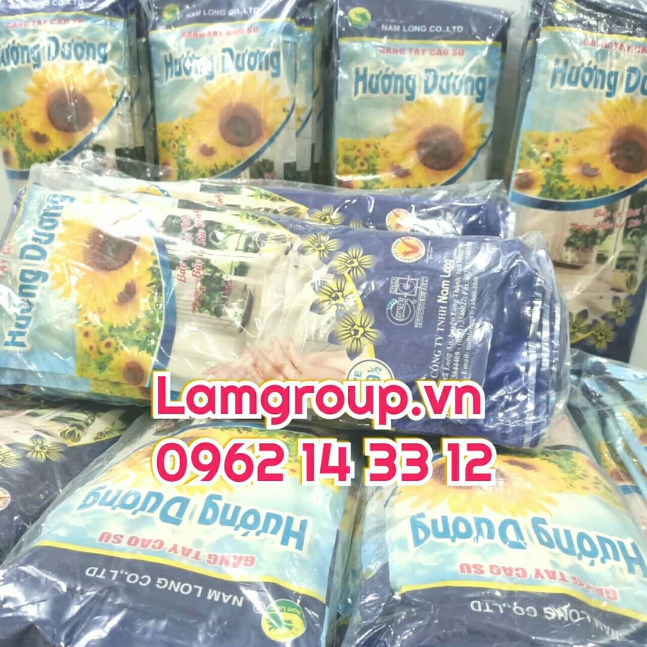 Bao tay cao su thiên nhiên Hướng Dương cỡ lỡ vàng đỏ kem 789 Bao tay cao su thiên nhiên Hướng Dương cỡ lỡ vàng đỏ kem 789