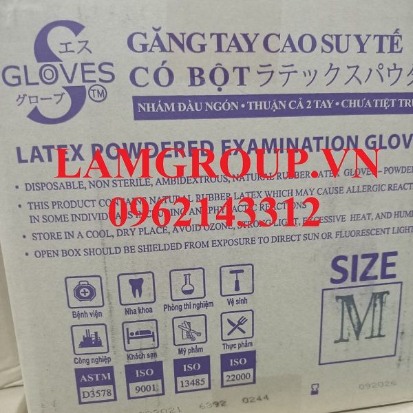 Găng tay y tế nhập khẩu từ Thái Lan Sgloves công nghệ mới và chất lượng giá bán buôn tuyển sỉ TPHCM Găng tay y tế nhập khẩu từ Thái Lan Sgloves công nghệ mới và chất lượng giá bán buôn tuyển sỉ TPHCM