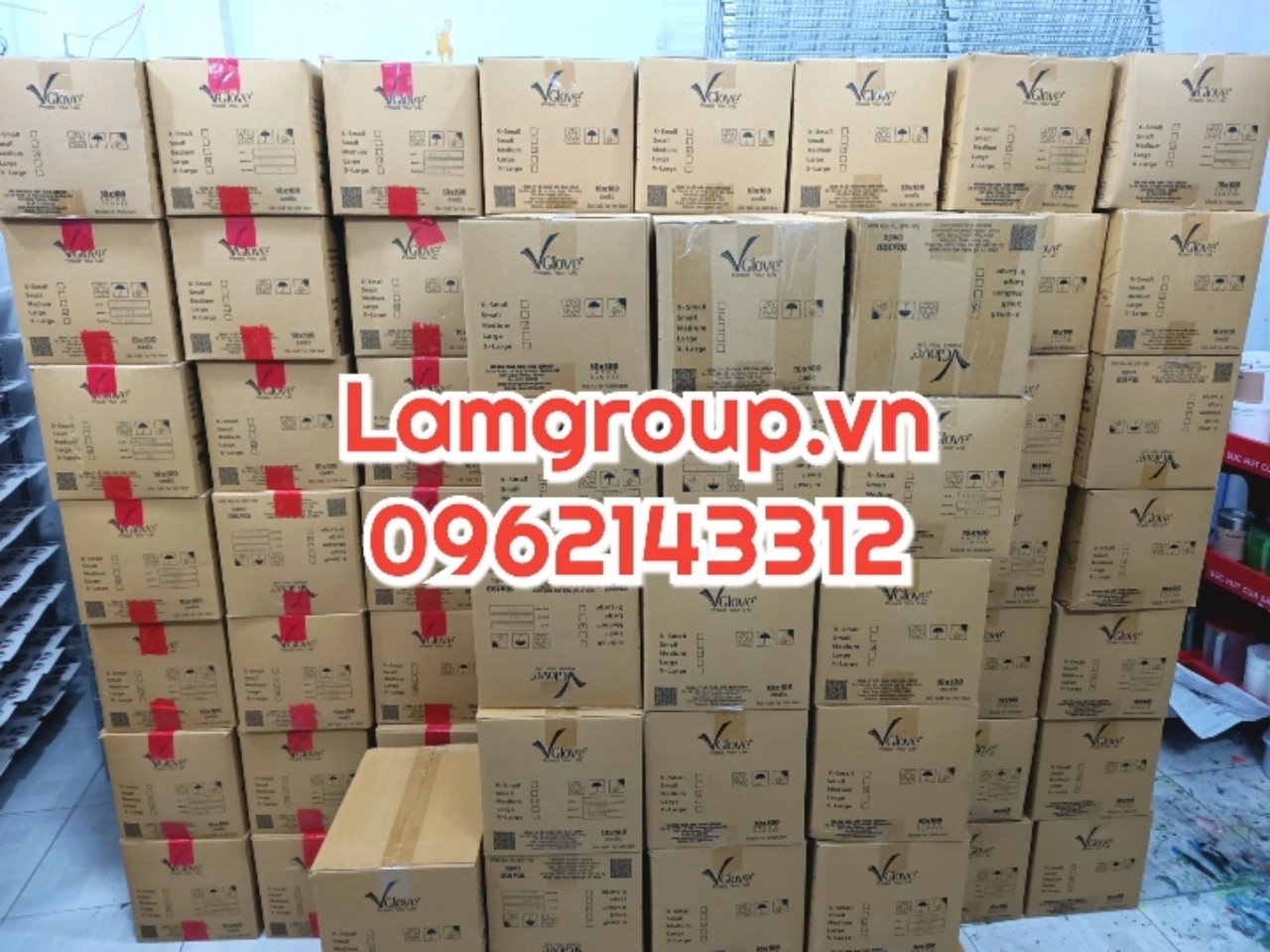 Găng tay Vglove có bột màu trắng giá rẻ tại TP.HCM Găng tay Vglove có bột màu trắng giá rẻ tại TP.HCM