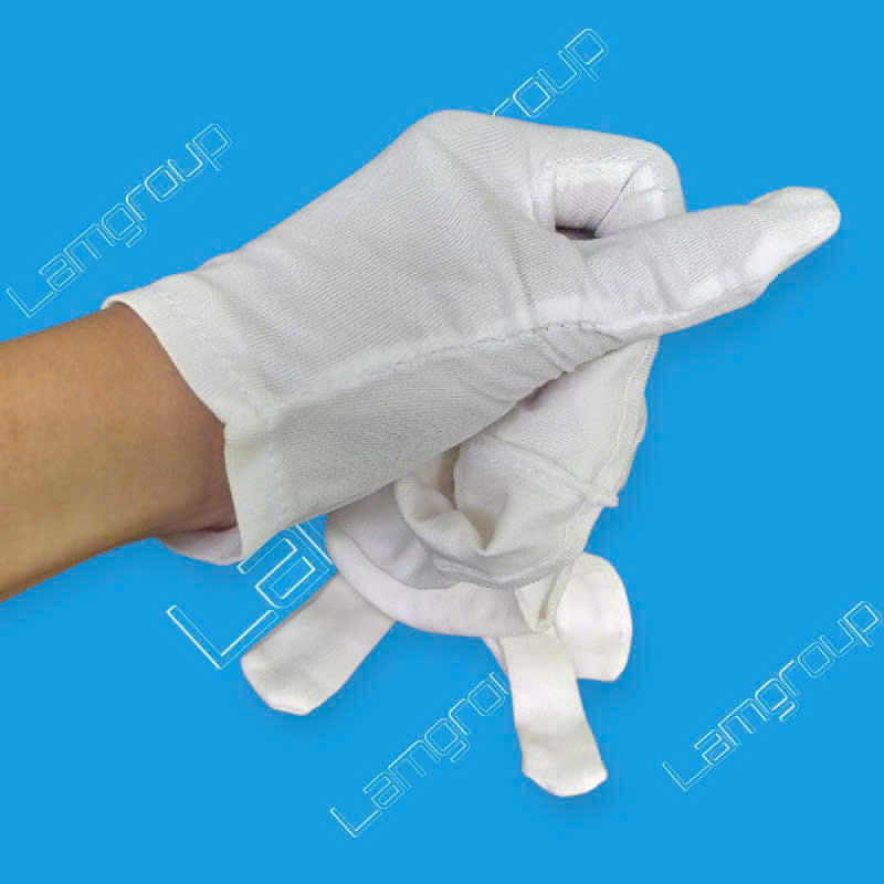 Găng tay vải trắng trong công nghiệp Găng tay vải trắng trong công nghiệp