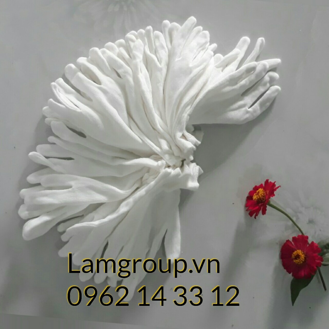 găng tay vải trắng găng tay vải trắng