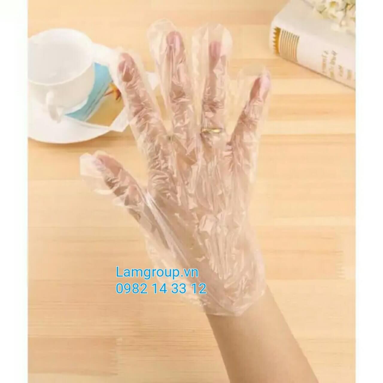 găng tay nilon dùng 1 lần trong chế biến thực phẩm găng tay nilon dùng 1 lần trong chế biến thực phẩm