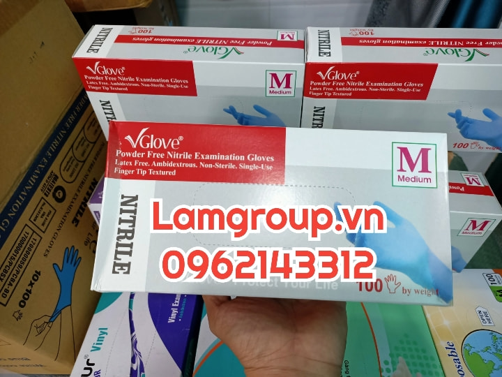 Nhà phân phối bao tay cao su y tế nitrile không bột màu đen -trắng -xanh Nhà phân phối bao tay cao su y tế nitrile không bột màu đen -trắng -xanh