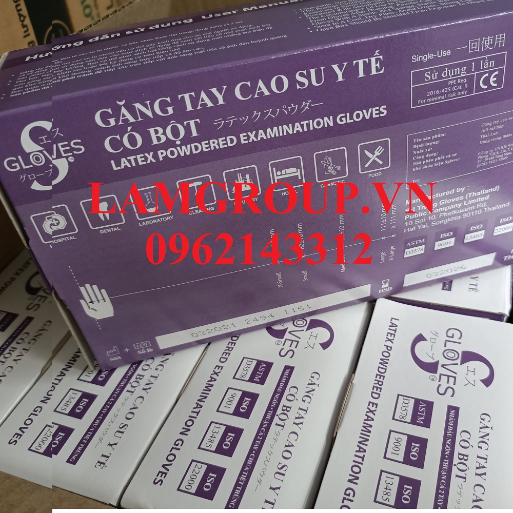 Găng tay y tế nhập khẩu từ Thái Lan Sgloves công nghệ mới và chất lượng giá bán buôn tuyển sỉ TPHCM Găng tay y tế nhập khẩu từ Thái Lan Sgloves công nghệ mới và chất lượng giá bán buôn tuyển sỉ TPHCM