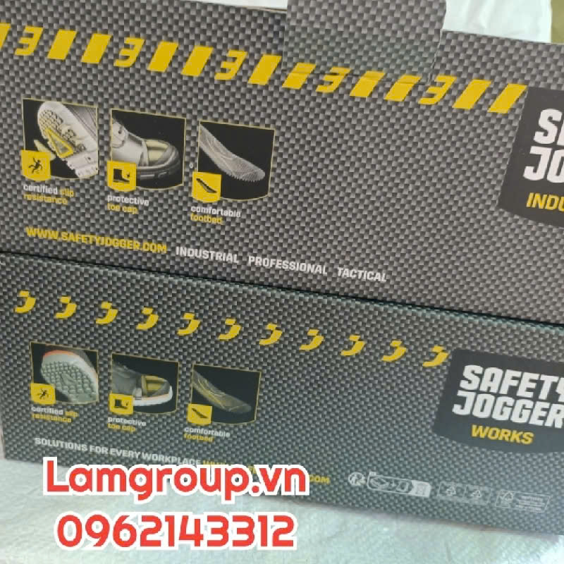 Giày bảo hộ lao động công trình cao cấp jogger Giày bảo hộ lao động công trình cao cấp jogger
