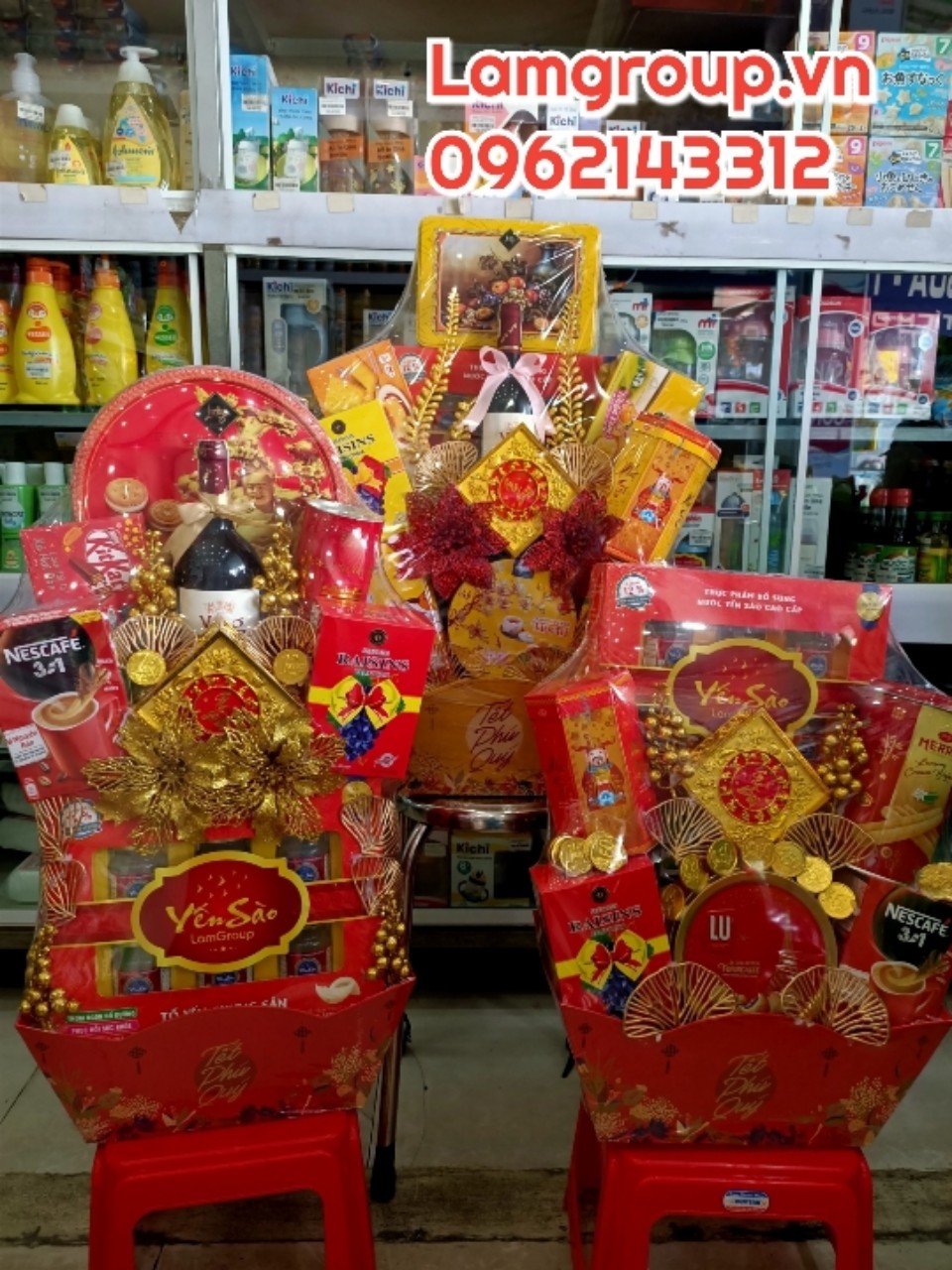 Giỏ quà Tết truyền thống 2026 trao gửi yêu thương Giỏ quà Tết truyền thống 2026 trao gửi yêu thương