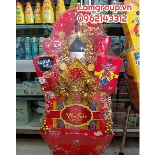 Cung cấp sỉ giỏ quà tặng yến sào cao cấp bổ sung đông trùng hạ thảo giá rẻ cuối năm 2023 Cung cấp sỉ giỏ quà tặng yến sào cao cấp bổ sung đông trùng hạ thảo giá rẻ cuối năm 2023