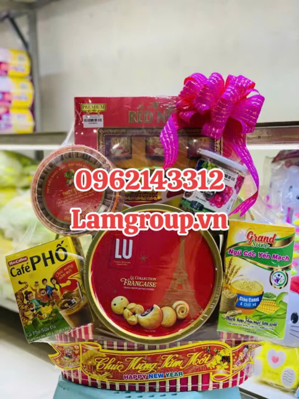 Giỏ quà Tết 2026 giá rẻ