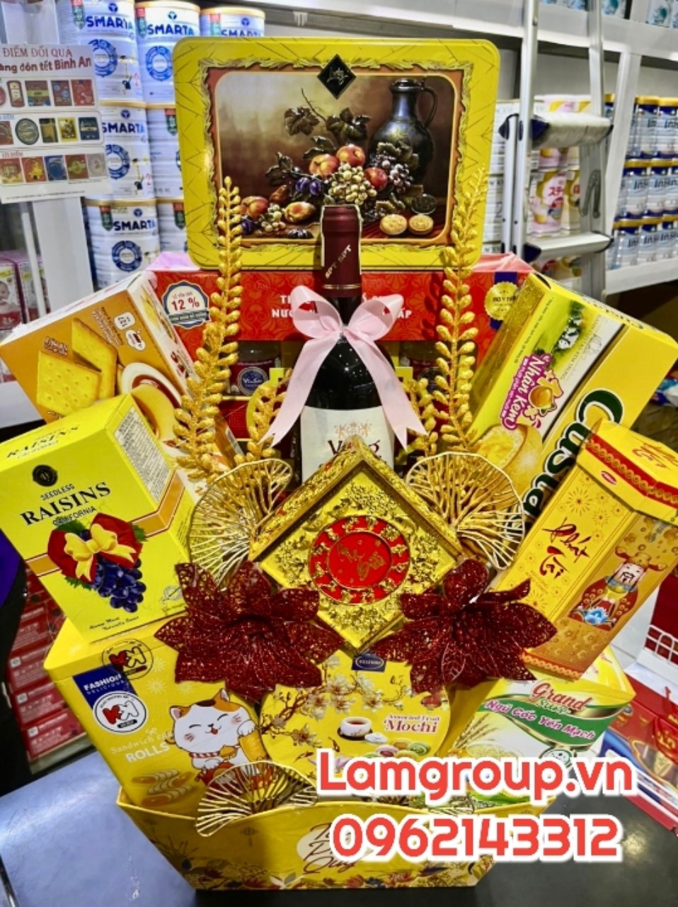 Giỏ quà tết cao cấp 2026 cho doanh nghiệp Giỏ quà tết cao cấp 2026 cho doanh nghiệp
