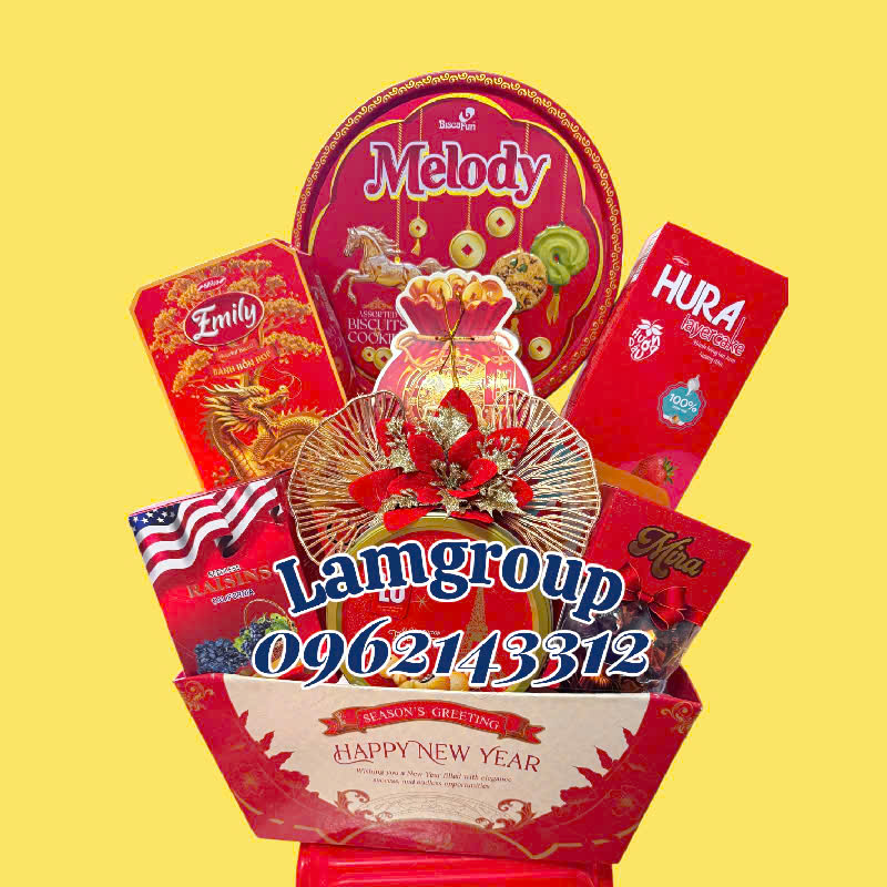 Giỏ quà Tết Bính ngọ 2026 giá rẻ Giỏ quà Tết Bính ngọ 2026 giá rẻ