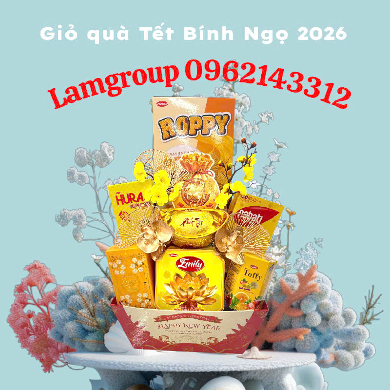 Hộp quà Tết sức khỏe mừng xuân 2026 - quà tặng ý nghĩa từ Lamgroup Hộp quà Tết sức khỏe mừng xuân 2026 - quà tặng ý nghĩa từ Lamgroup