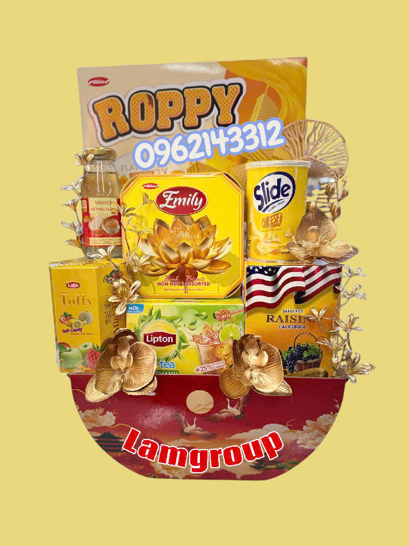 Giỏ quà Tết Bính ngọ 2026 giá rẻ Giỏ quà Tết Bính ngọ 2026 giá rẻ