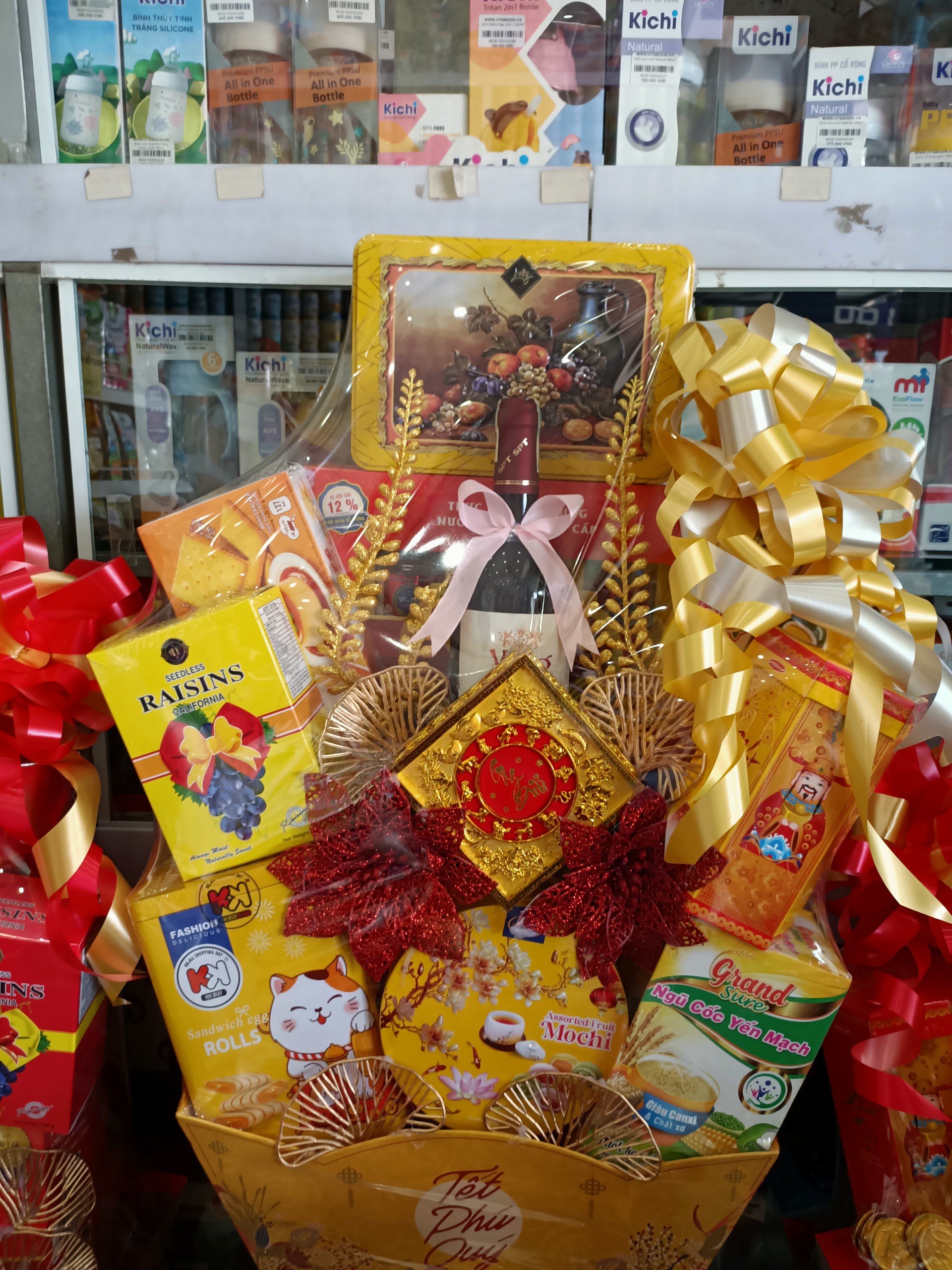 Giỏ quà Tết hương vị Việt Giỏ quà Tết hương vị Việt