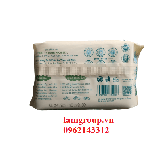 Khăn ướt cao cấp 20 miếng Khăn ướt cao cấp 20 miếng