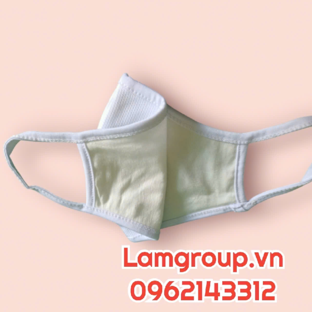 Xưởng sản xuất khẩu trang vải màu trắng Xưởng sản xuất khẩu trang vải màu trắng