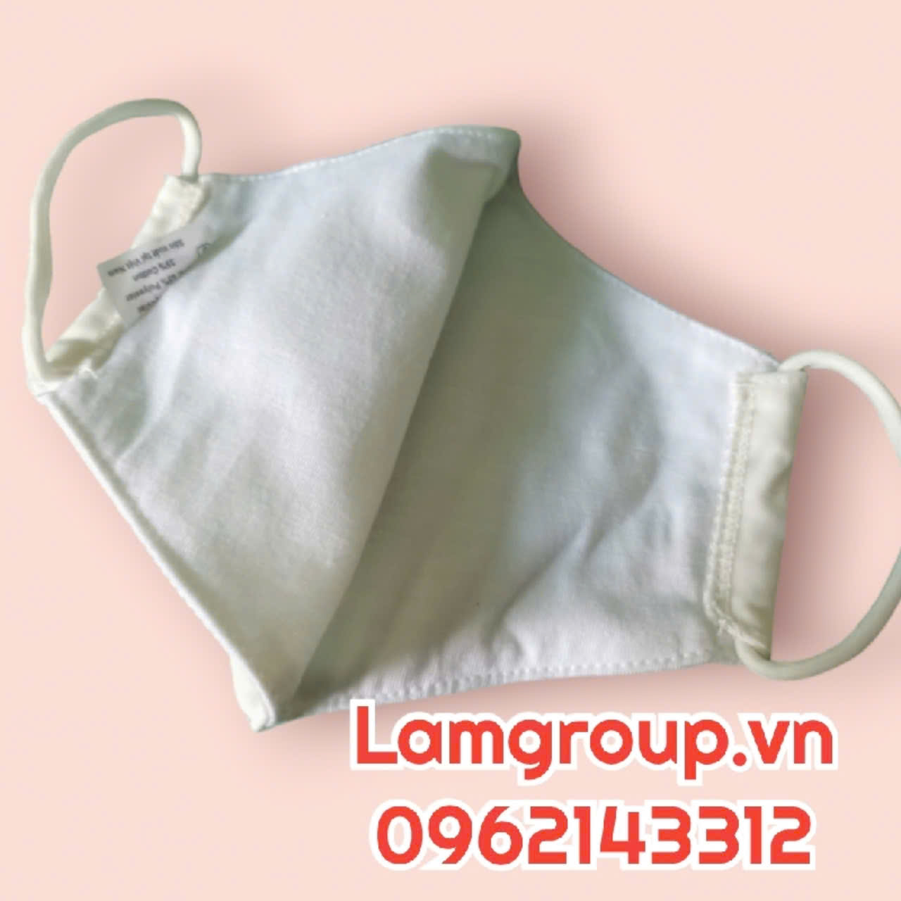nhà may khẩu trang vải màu trắng nhà may khẩu trang vải màu trắng