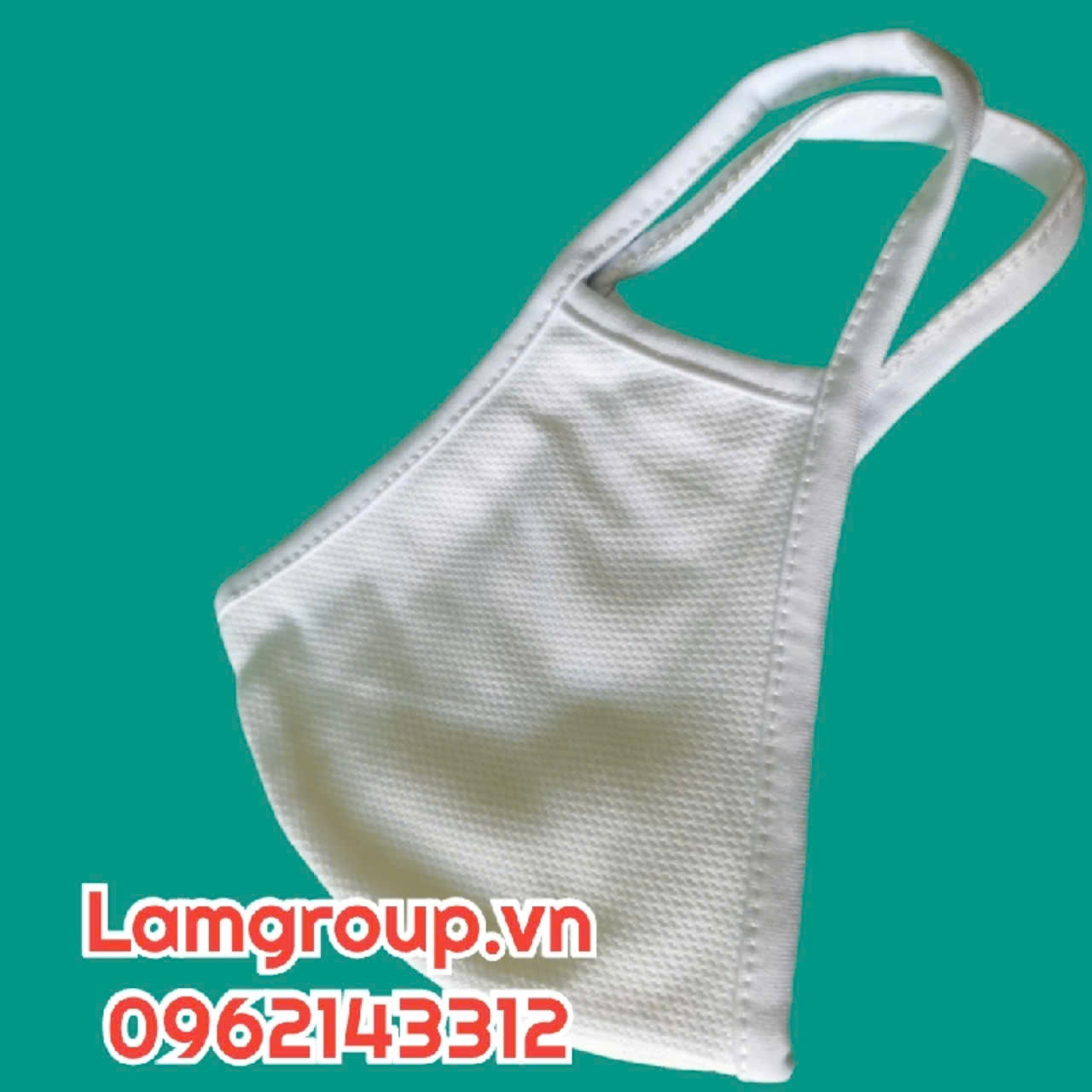 Khẩu trang vải màu trắng an toàn Khẩu trang vải màu trắng an toàn